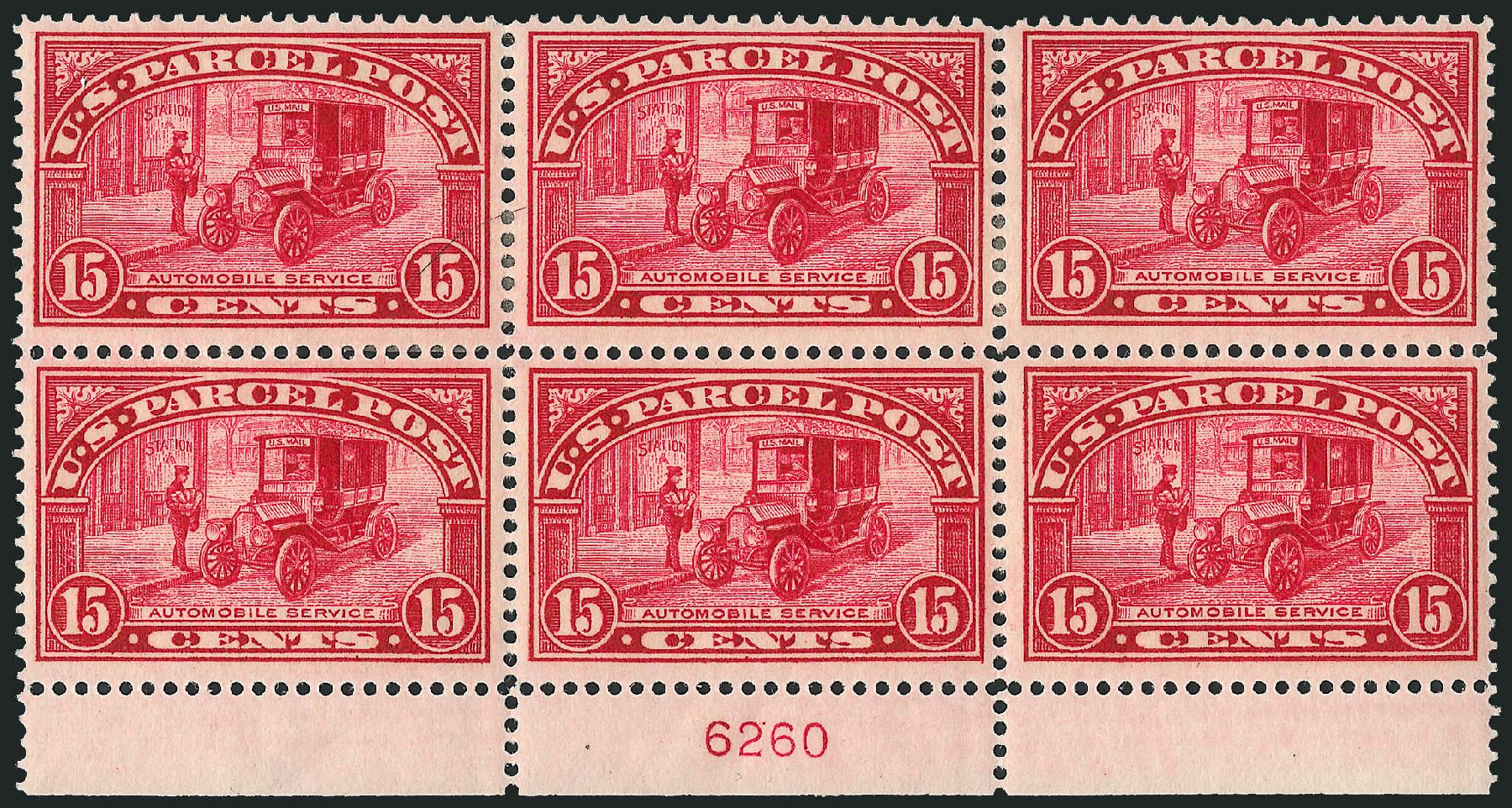 Prices of US Stamps Scott Cat. # Q7 - 15c 1913 Parcel Post. Robert Siegel Auction Galleries, Apr 2009, Sale 971, Lot 2128