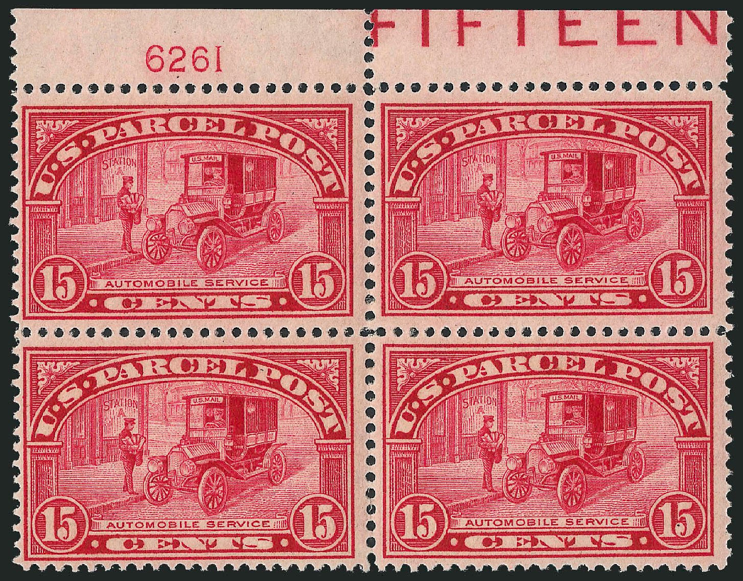 Prices of US Stamp Scott Cat. #Q7 - 15c 1913 Parcel Post. Robert Siegel Auction Galleries, Oct 2011, Sale 1014, Lot 2430