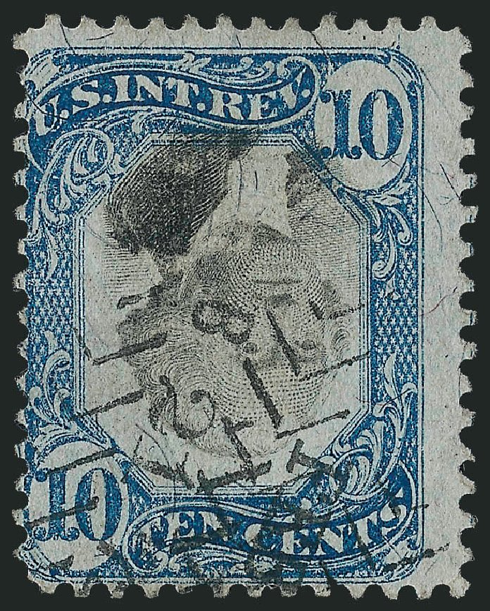 Costs of US Stamp Scott Catalog #R109 - 10c 1871 Revenue Documentary . Robert Siegel Auction Galleries, Mar 2011, Sale 1007, Lot 3120