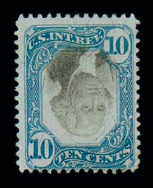 Prices of US Stamp Scott Catalog # R109 - 1871 10c Revenue Documentary . Matthew Bennett International, Jun 2007, Sale 319, Lot 1845