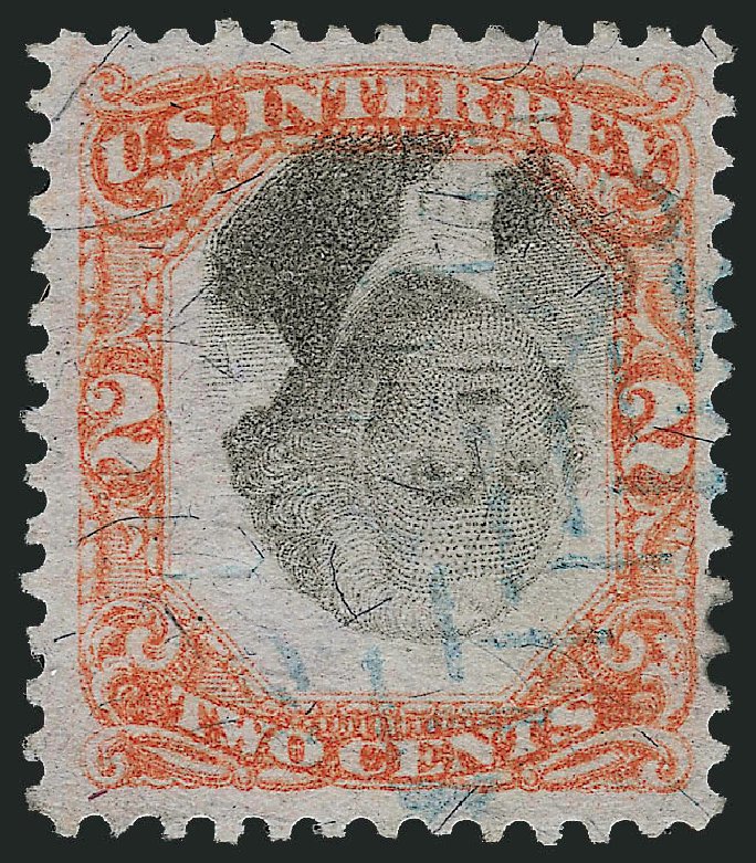 Price of US Stamps Scott #R135 - 1872 2c Revenue Documentary . Robert Siegel Auction Galleries, Oct 2010, Sale 997, Lot 6598