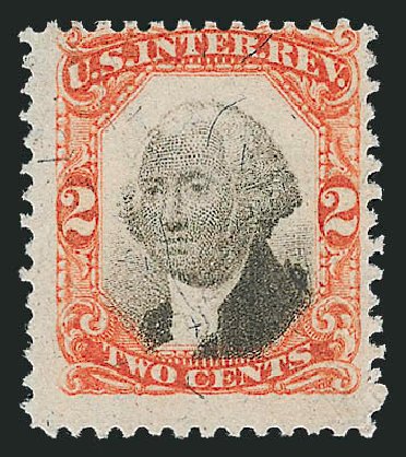 Value of US Stamp Scott R135: 1872 2c Revenue Documentary . Robert Siegel Auction Galleries, Mar 2011, Sale 1007, Lot 3129