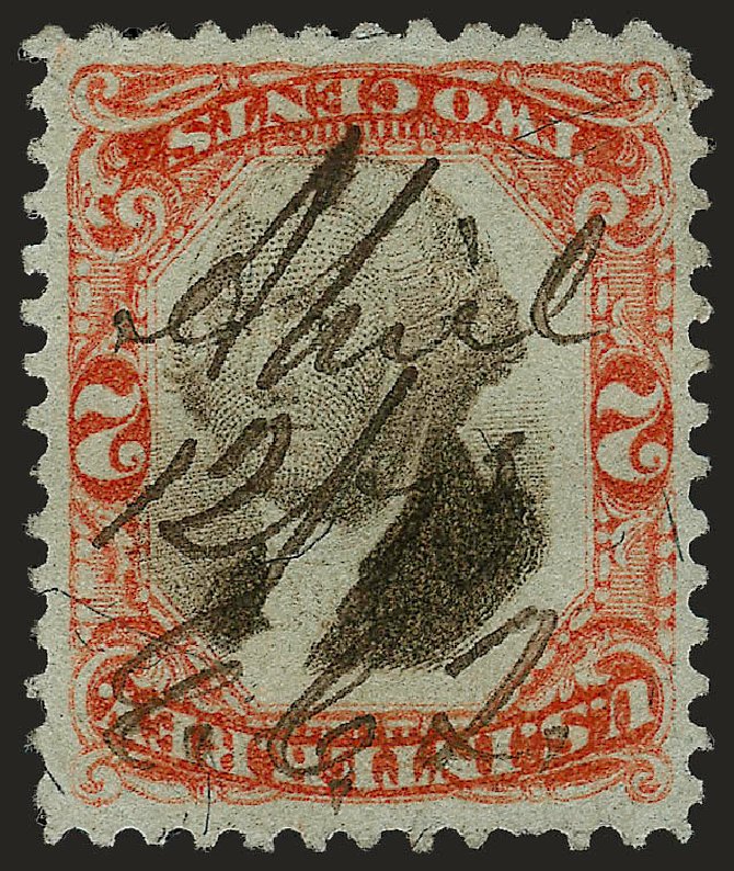 US Stamps Price Scott Catalogue #R135: 2c 1872 Revenue Documentary . Robert Siegel Auction Galleries, Sep 2008, Sale 962, Lot 3052
