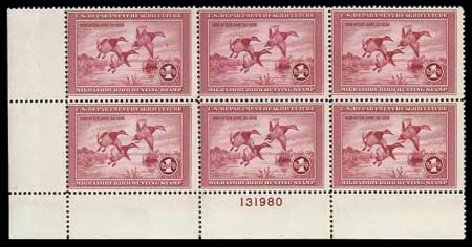 Prices of US Stamp Scott #RW2 - US$1.00 1935 Federal Duck Hunting. Matthew Bennett International, Dec 2007, Sale 325, Lot 2701