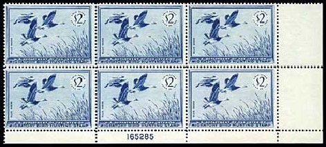 Costs of US Stamps Scott Cat. RW22: US$2.00 1955 Federal Duck Hunting. Harmer-Schau Auction Galleries, Jun 2008, Sale 78, Lot 1824