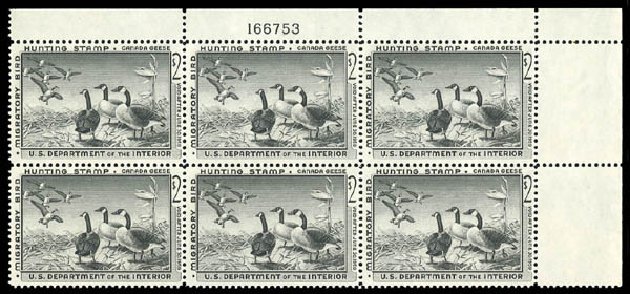 Value of US Stamp Scott Catalogue #RW25: 1958 US$2.00 Federal Duck Hunting. Matthew Bennett International, Dec 2008, Sale 330, Lot 2082