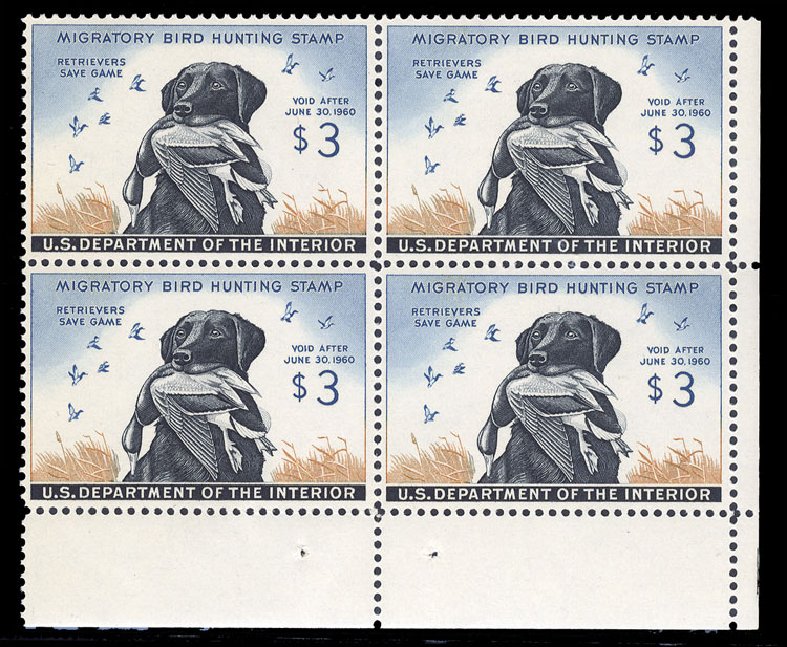 Price of US Stamp Scott Cat. RW26 - US$3.00 1959 Federal Duck Hunting. Cherrystone Auctions, Jun 2010, Sale 201006, Lot 52