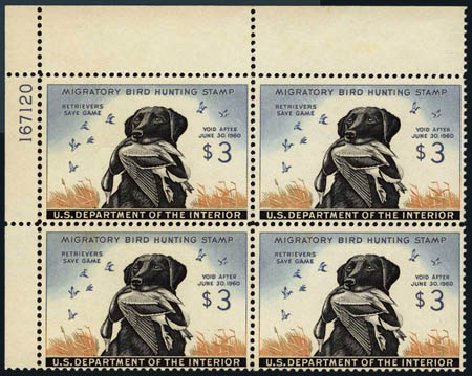 US Stamps Value Scott Catalog RW26 - US$3.00 1959 Federal Duck Hunting. Harmer-Schau Auction Galleries, Aug 2011, Sale 90, Lot 2063