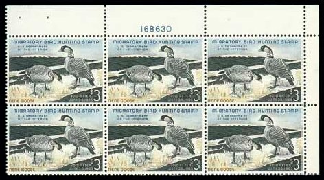 Value of US Stamp Scott Cat. #RW31: 1964 US$3.00 Federal Duck Hunting. Matthew Bennett International, Dec 2007, Sale 325, Lot 2715